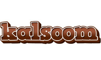 Kalsoom brownie logo