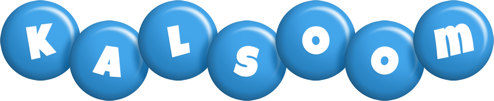 Kalsoom candy-blue logo