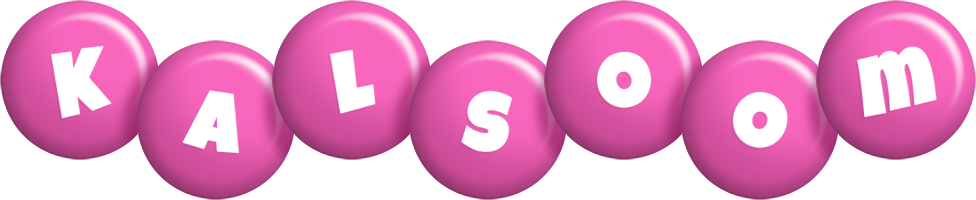 Kalsoom candy-pink logo