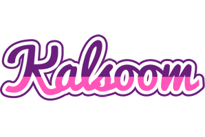 Kalsoom cheerful logo