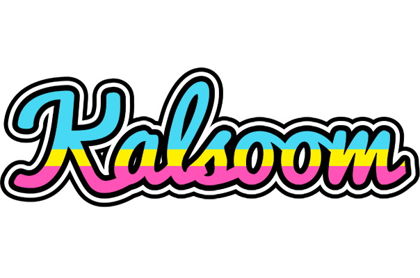 Kalsoom circus logo