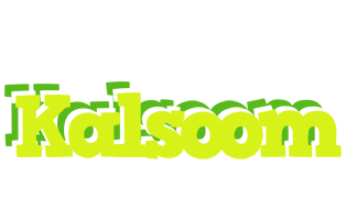 Kalsoom citrus logo