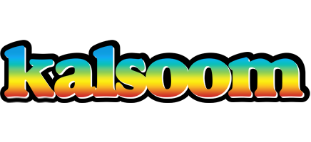 Kalsoom color logo