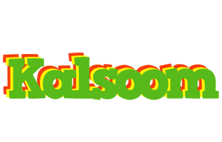 Kalsoom crocodile logo