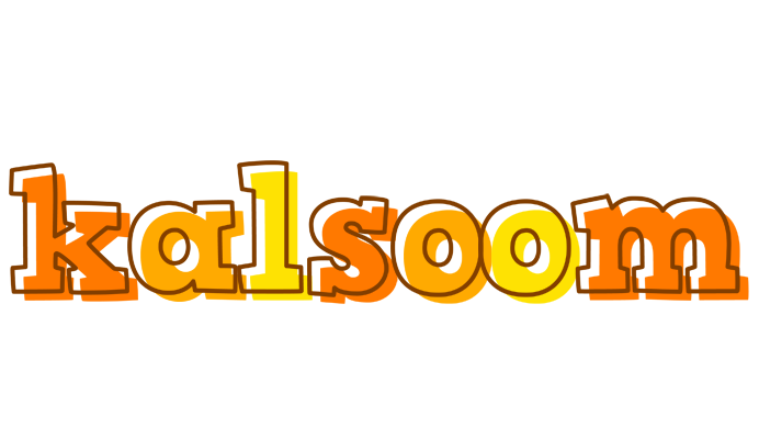 Kalsoom desert logo