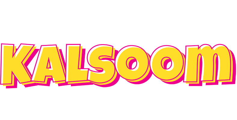 Kalsoom kaboom logo