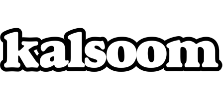 Kalsoom panda logo