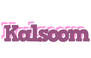 Kalsoom relaxing logo