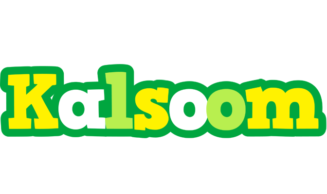 Kalsoom soccer logo