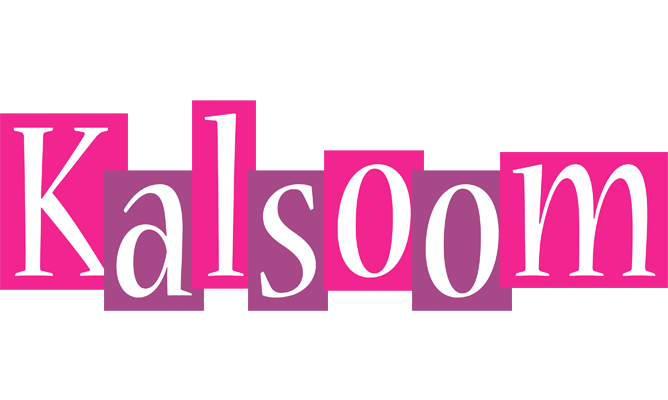 Kalsoom whine logo