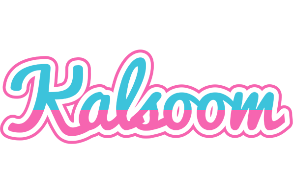 Kalsoom woman logo