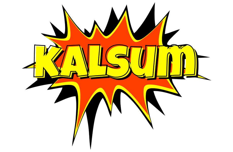 Kalsum bazinga logo