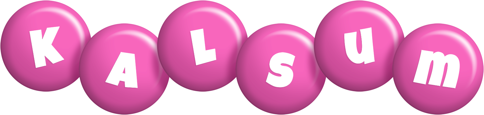 Kalsum candy-pink logo