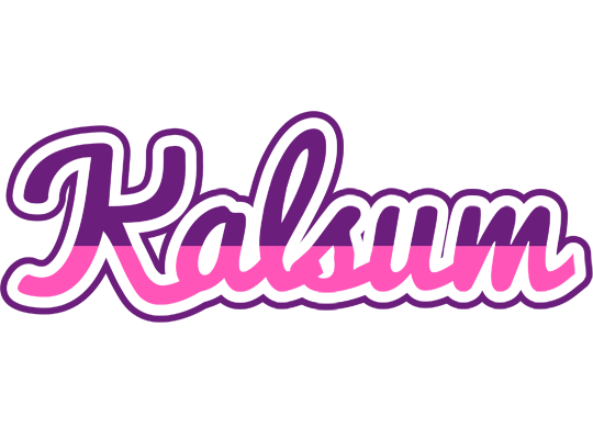 Kalsum cheerful logo