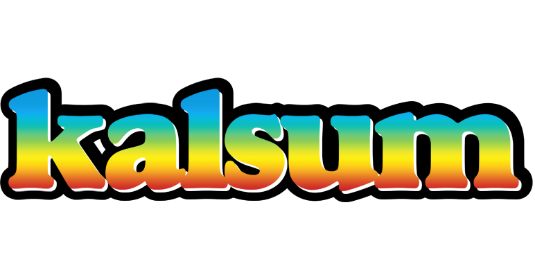 Kalsum color logo