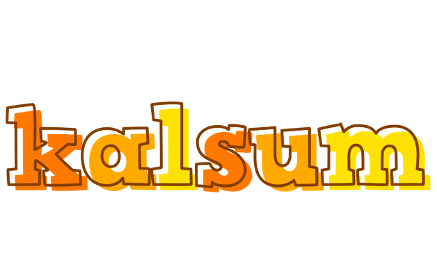 Kalsum desert logo