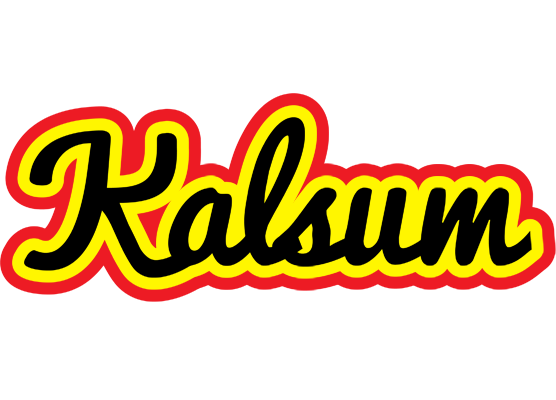 Kalsum flaming logo