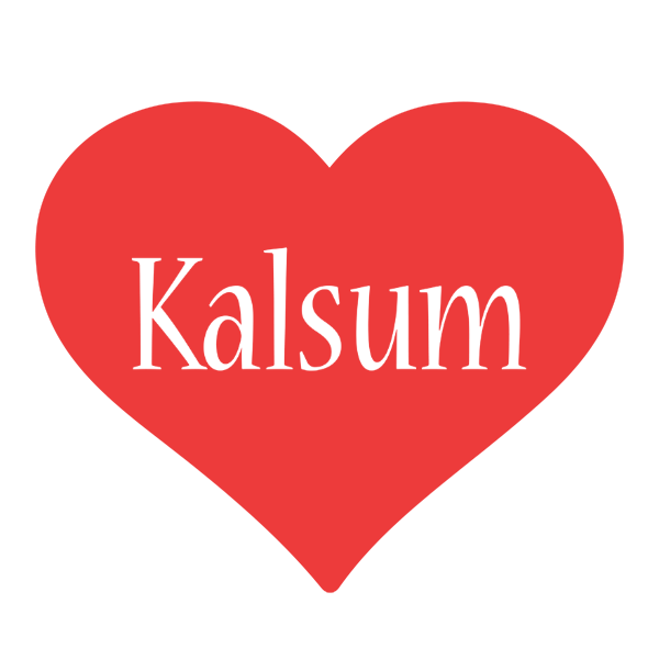 Kalsum love logo