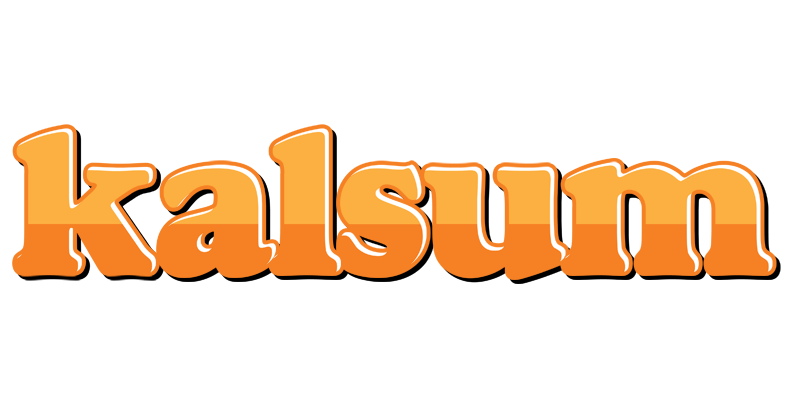 Kalsum orange logo