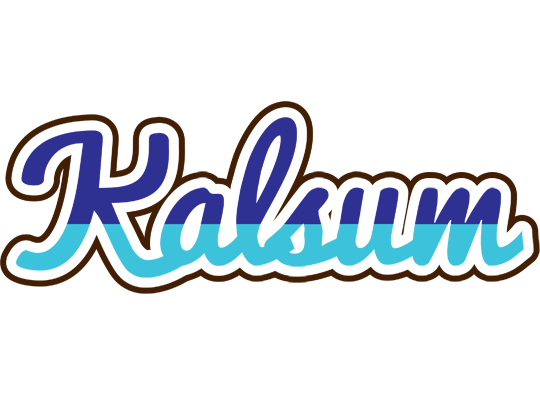 Kalsum raining logo