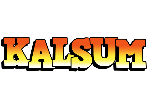 Kalsum sunset logo