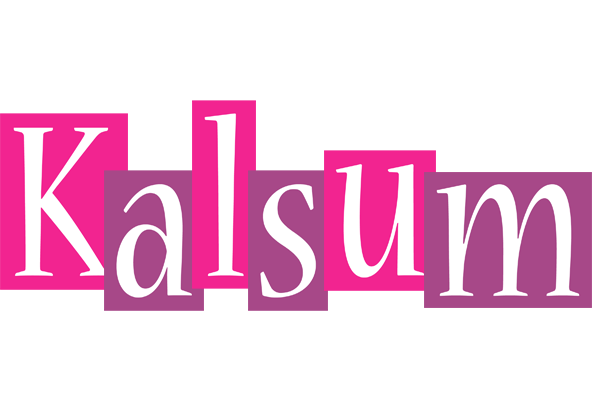 Kalsum whine logo