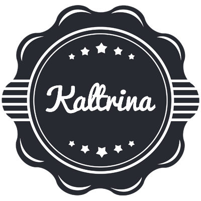 Kaltrina badge logo