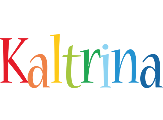 Kaltrina birthday logo