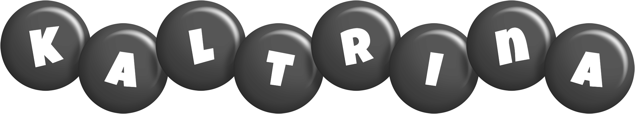Kaltrina candy-black logo