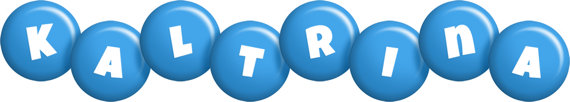 Kaltrina candy-blue logo