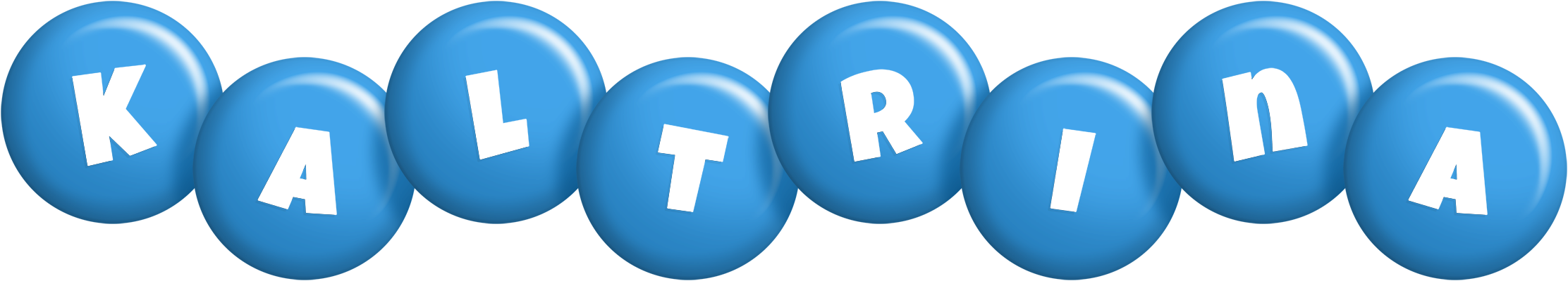 Kaltrina candy-blue logo