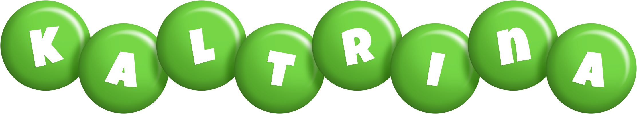 Kaltrina candy-green logo