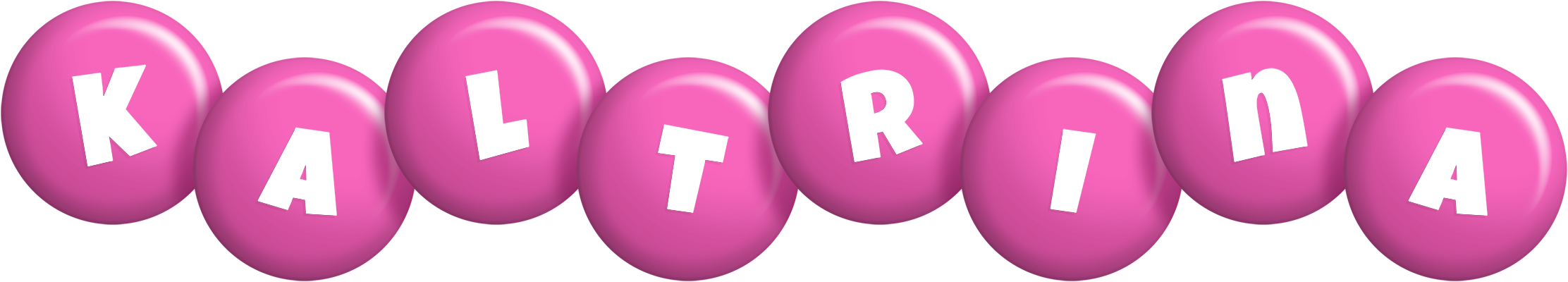 Kaltrina candy-pink logo