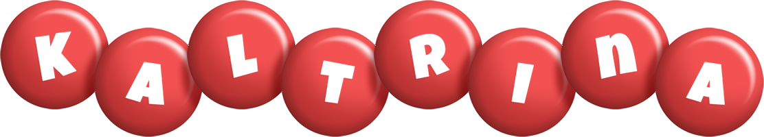 Kaltrina candy-red logo