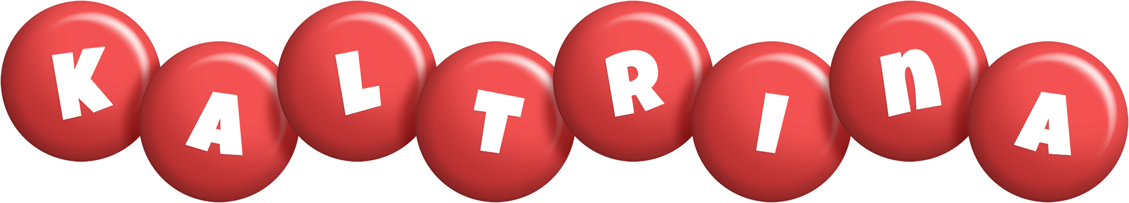 Kaltrina candy-red logo