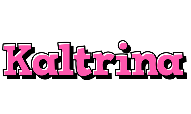 Kaltrina girlish logo