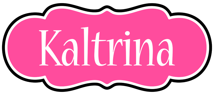 Kaltrina invitation logo