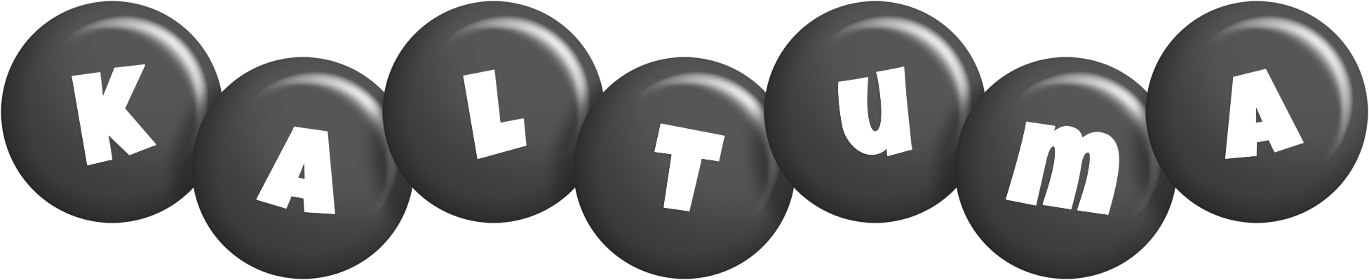 Kaltuma candy-black logo
