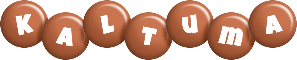 Kaltuma candy-brown logo