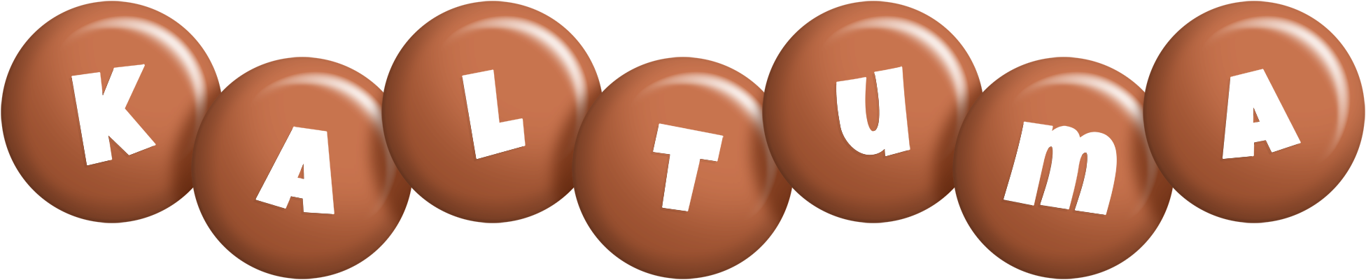 Kaltuma candy-brown logo