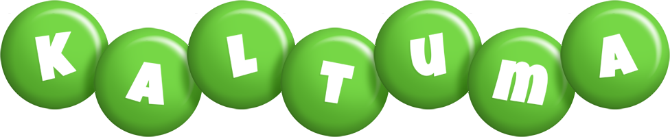 Kaltuma candy-green logo