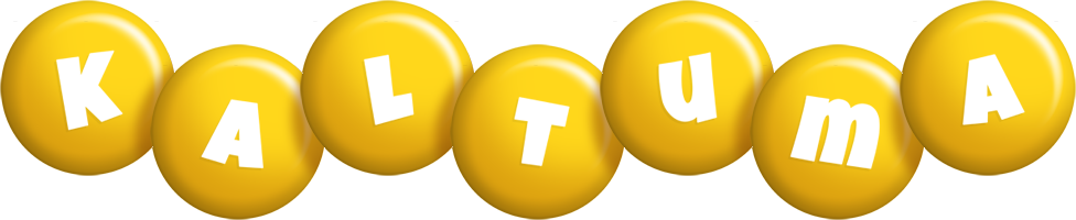 Kaltuma candy-yellow logo