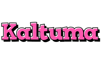 Kaltuma girlish logo