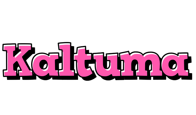 Kaltuma girlish logo