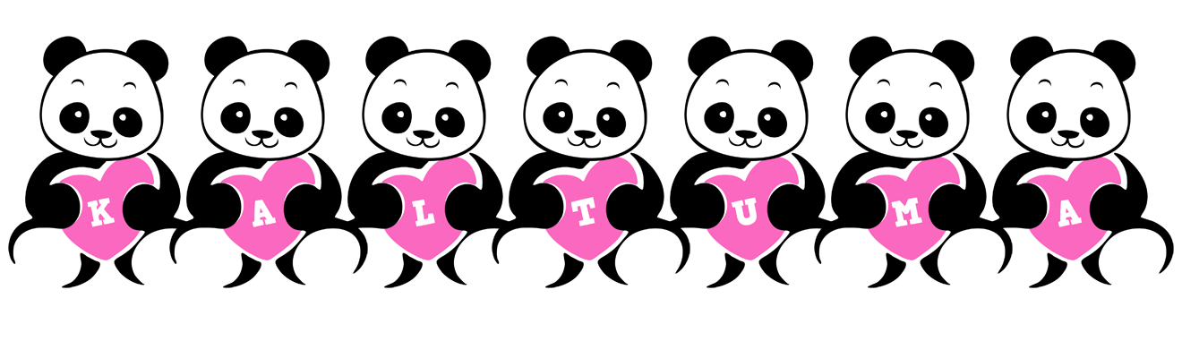 Kaltuma love-panda logo