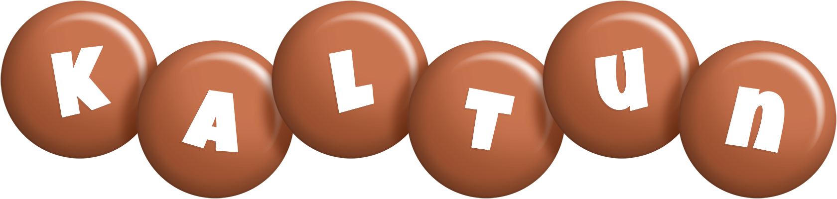 Kaltun candy-brown logo
