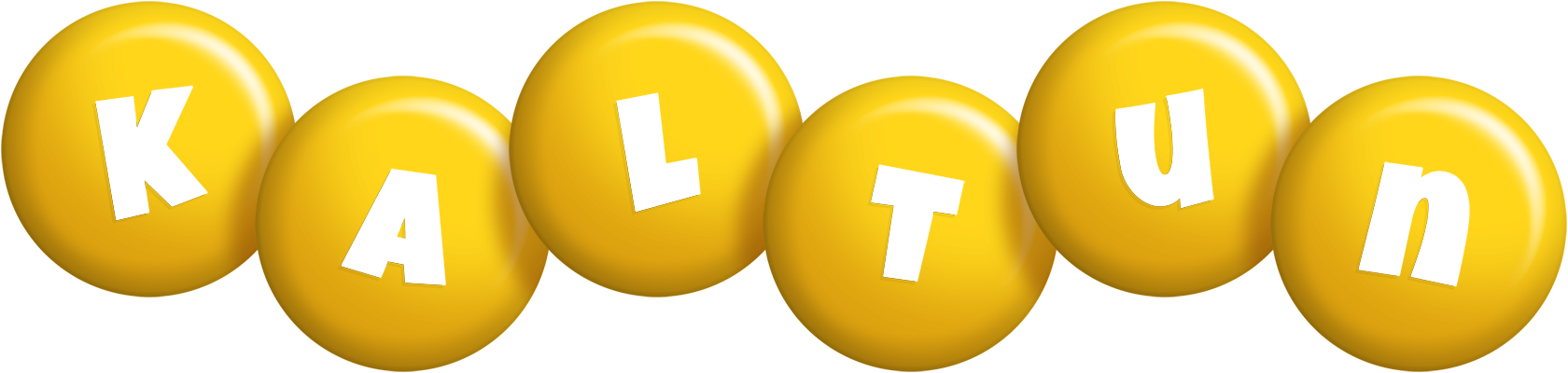 Kaltun candy-yellow logo