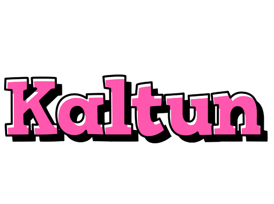 Kaltun girlish logo