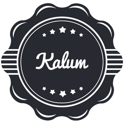 Kalum badge logo