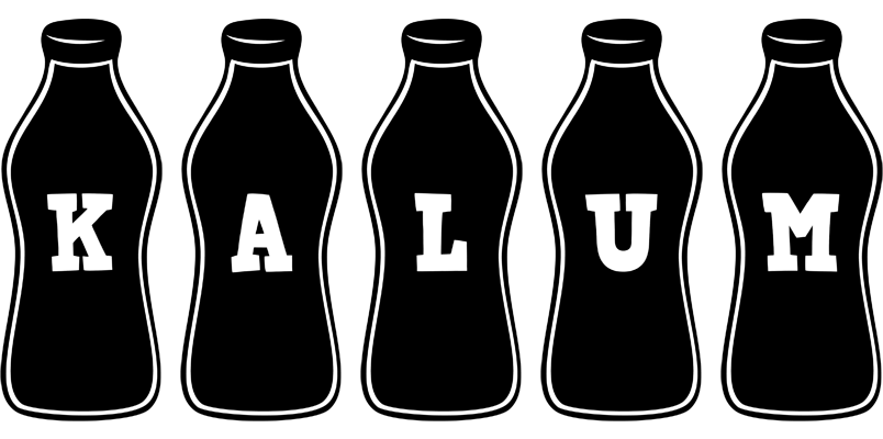 Kalum bottle logo